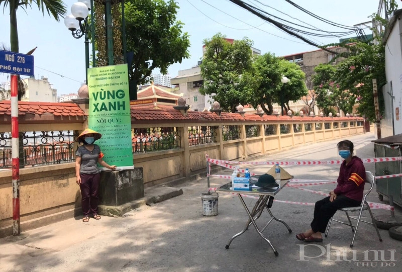Hội LHPN quận Hoàng Mai với chương trình "Rau sạch 0 đồng - Ai cần cứ lấy, mỗi người 1 bó" - ảnh 13