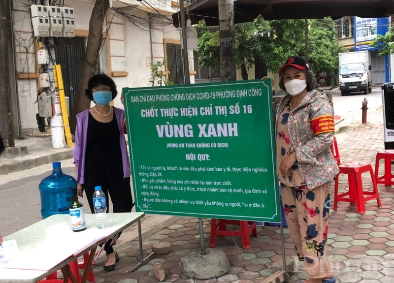 Hội LHPN quận Hoàng Mai với chương trình "Rau sạch 0 đồng - Ai cần cứ lấy, mỗi người 1 bó" - ảnh 11