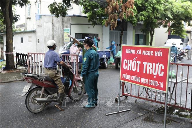 Toàn huyện Thanh Trì hiện có 26 chốt phong toả liên quan đến các trường hợp dương tính với SARS-CoV-2. Toàn huyện Thanh Trì hiện có 26 chốt phong toả liên quan đến các trường hợp dương tính với SARS-CoV-2.
