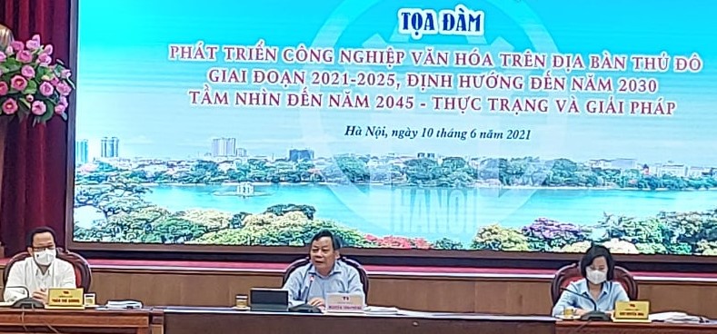 H&agrave; Nội đ&atilde; mở tọa đ&agrave;m để t&igrave;m giải ph&aacute;p ph&aacute;t triển c&ocirc;ng nghiệp văn h&oacute;aCần c&oacute; ch&iacute;nh s&aacute;ch đ&uacute;ng đắn biến văn h&oacute;a th&agrave;nh lĩnh vực &ldquo;h&aacute;i ra tiền&rdquo;