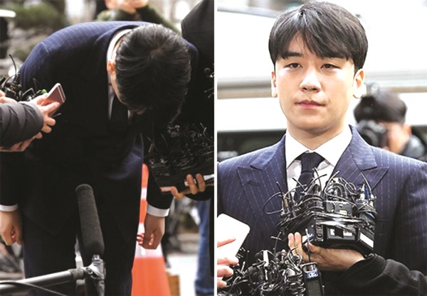 Seungri c&uacute;i đầu xin lỗi c&ocirc;ng ch&uacute;ng về h&agrave;nh vi phạm ph&aacute;p của m&igrave;nh.