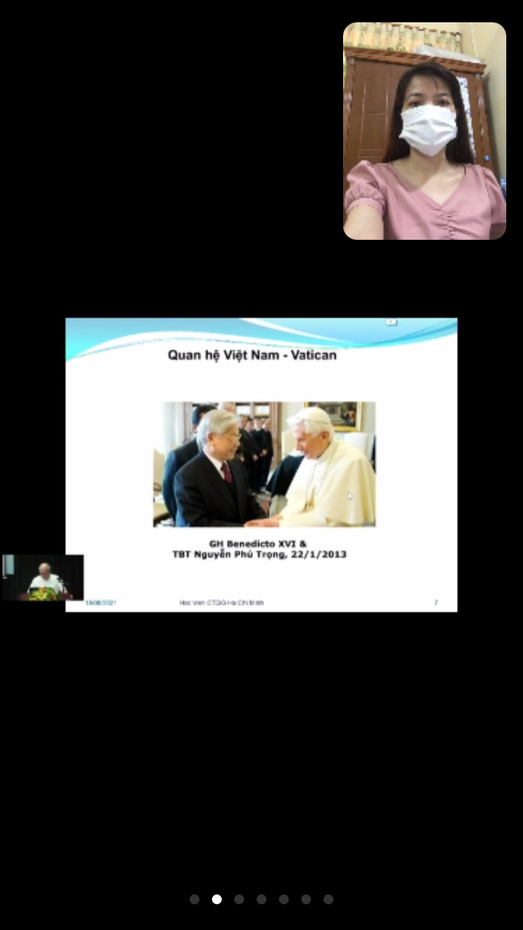 Tập huấn trực tuyến về công tác tuyên giáo trong tình hình mới - ảnh 6