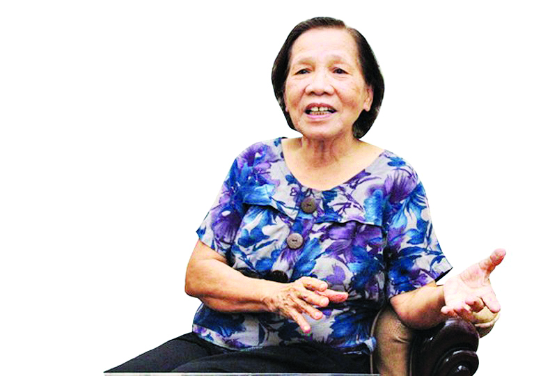 Bà Lê Thị Tuý - Tổng Biên tập báo PNTĐ từ năm 1991-1995