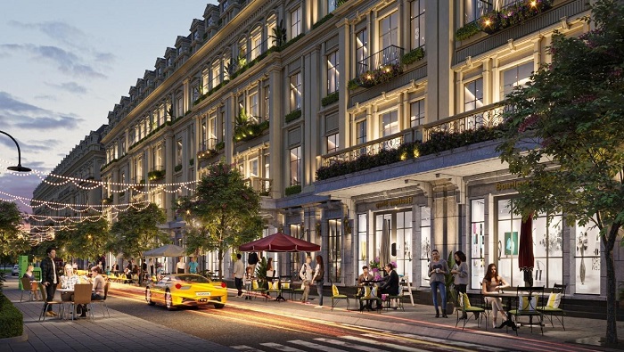 Chuỗi shophouse tạo nên những con phố mua sắm náo nhiệt ngay bên trong dự án Chuỗi shophouse tạo nên những con phố mua sắm náo nhiệt ngay bên trong dự án