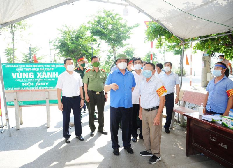 Bí thư Thành ủy ghi nhận và biểu dương huyện Quốc Oai 30 ngày qua không phát sinh ca bệnh mới Bí thư Thành ủy ghi nhận và biểu dương huyện Quốc Oai 30 ngày qua không phát sinh ca bệnh mới