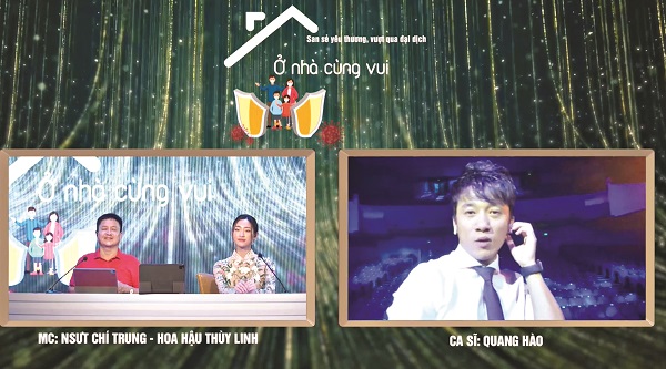 Chương trình trực tuyến “ở nhà cùng vui”