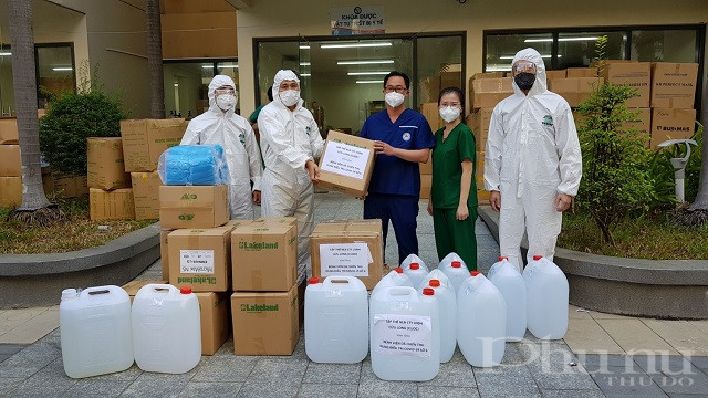 Người lao động PVEP hướng về đồng bào miền Nam, chung tay đẩy lùi dịch bệnh.