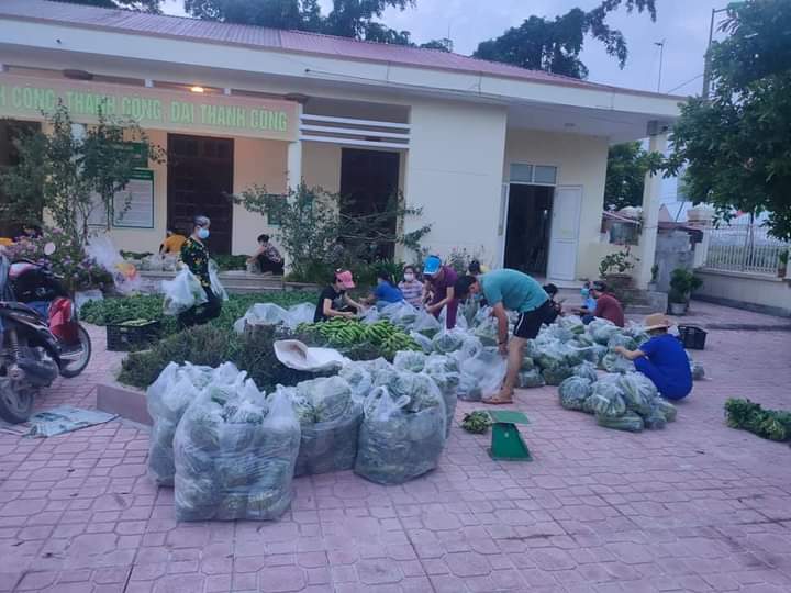 Người dân ủng hộ hơn 4 tấn rau củ tới người dân khu cách ly y tế ở quận Đống Đa - ảnh 4