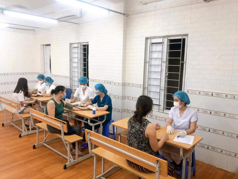 Các điểm tiêm vaccine đều đảm bảo 5K