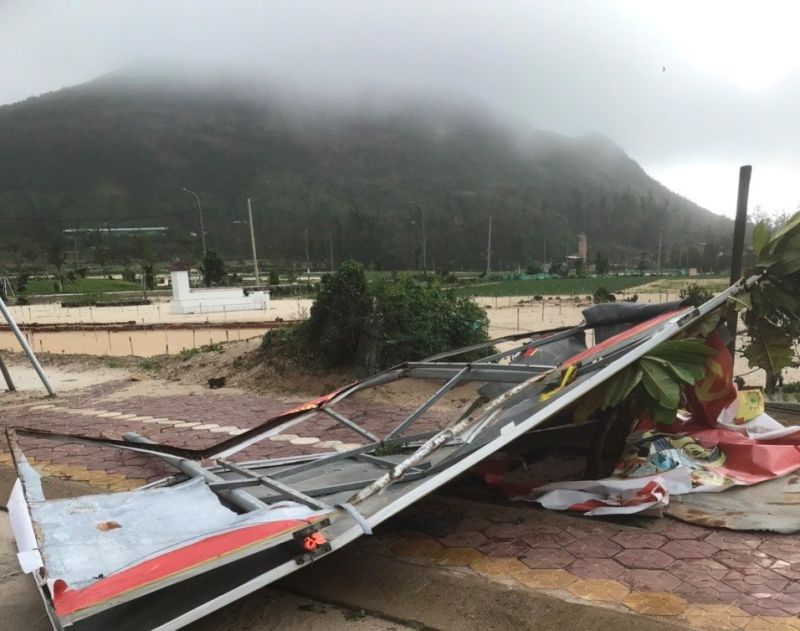 Bão số 5 ảnh hưởng đến đảo Lý Sơn