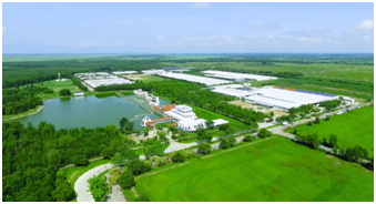 To&agrave;n cảnh &ldquo;Resort&rdquo; b&ograve; sữa Vinamilk T&acirc;y Ninh, một trong 13 trang trại của Vinamilk tại Việt Nam