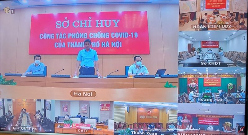 Phó Chủ tịch Ủy ban nhân dân (UBND) Thành phố, Phó Chỉ huy trưởng Sở Chỉ huy phòng, chống Covid-19 thành phố Hà Nội Nguyễn Mạnh Quyền nhấn mạnh tại cuộc họp Phó Chủ tịch Ủy ban nhân dân (UBND) Thành phố, Phó Chỉ huy trưởng Sở Chỉ huy phòng, chống Covid-19 thành phố Hà Nội Nguyễn Mạnh Quyền nhấn mạnh tại cuộc họp