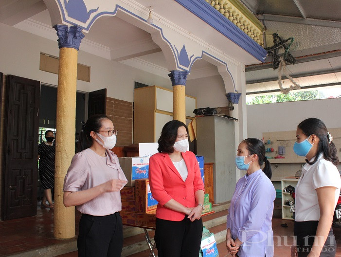 Mái ấm Thiên ân hiện đang nuôi dưỡng , chăm sóc 12 trẻ có hoàn cảnh khó khăn