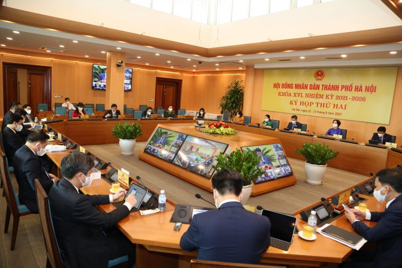 Quang cảnh kỳ họp