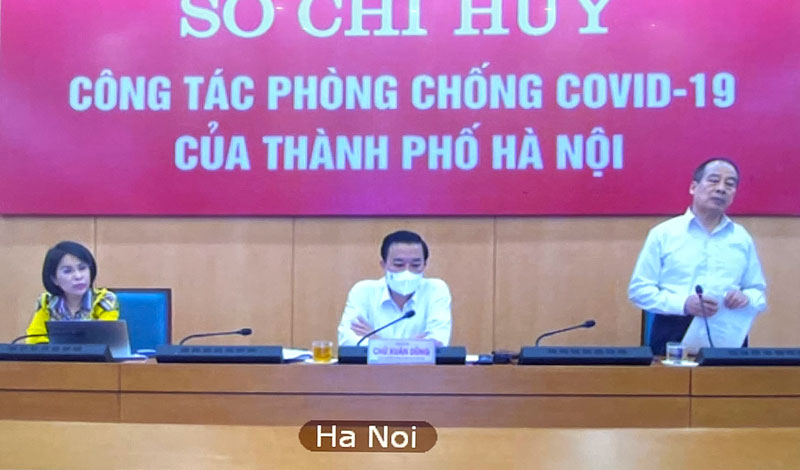 PGS-TS.Trần Đắc Phu, nguyên Cục trưởng Cục Y tế dự phòng (Bộ Y tế) phát biểu tại cuộc họp