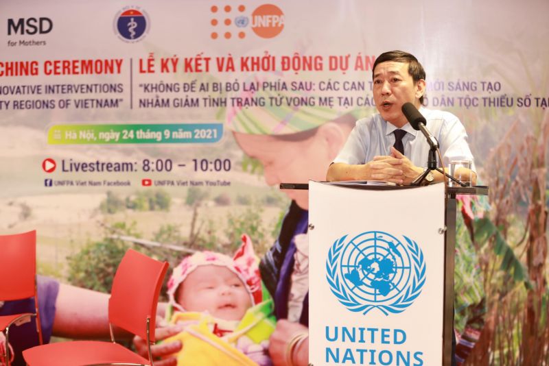 Ông Nguyễn Đức Vinh, Vụ trưởng Vụ Chăm sóc Sức khỏe Bà mẹ Trẻ em, Bộ Y tế khẳng định sự ủng hộ của Bộ Y tế đối với dự án Ông Nguyễn Đức Vinh, Vụ trưởng Vụ Chăm sóc Sức khỏe Bà mẹ Trẻ em, Bộ Y tế khẳng định sự ủng hộ của Bộ Y tế đối với dự án