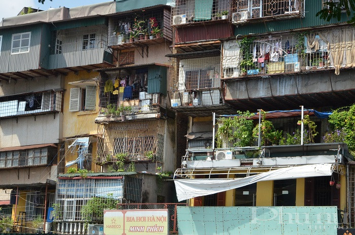 Hình cảnh những "chuồng cọp" gây mất an toàn tại khu tập thể Thành Công - ảnh 4