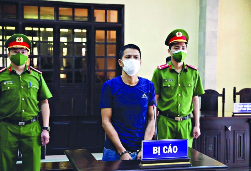 Bị c&aacute;o Trần Văn Thịnh tại t&ograve;a