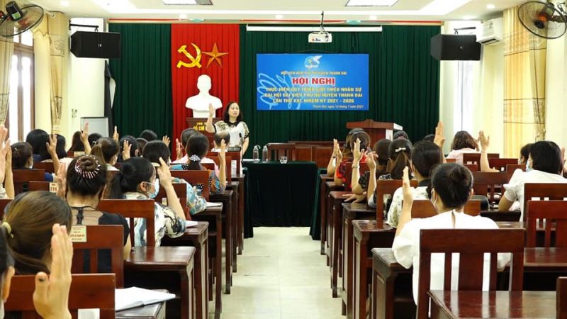 Bằng sự đồng lòng, đoàn kết, nhiều chỉ tiêu, hoạt động của Hội LHPN huyện Thanh Oai đã thành công và đạt kết quả cao