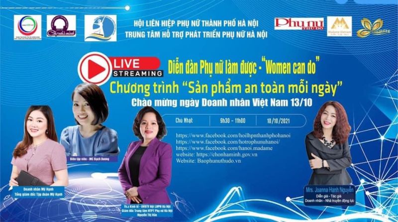 Diễn đàn “Women can do”  - thể hiện tiếng nói “phụ nữ làm được” và quảng bá sản phẩm tốt tới người tiêu dùng Diễn đàn “Women can do”  - thể hiện tiếng nói “phụ nữ làm được” và quảng bá sản phẩm tốt tới người tiêu dùng