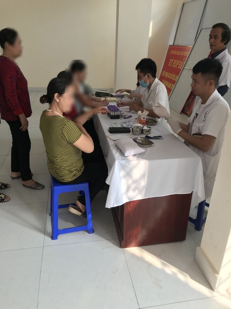 Hội viên CLB đồng cảm tham gia lấy mẫu xét nghiệm HIV/AIDS