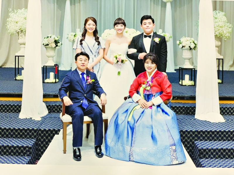 Ảnh cưới Việt-Hàn của vợ chồng chị Trần Thị Luyên và anh Lee Chang Min Ảnh: NVCC Ảnh cưới Việt-Hàn của vợ chồng chị Trần Thị Luyên và anh Lee Chang Min Ảnh: NVCC