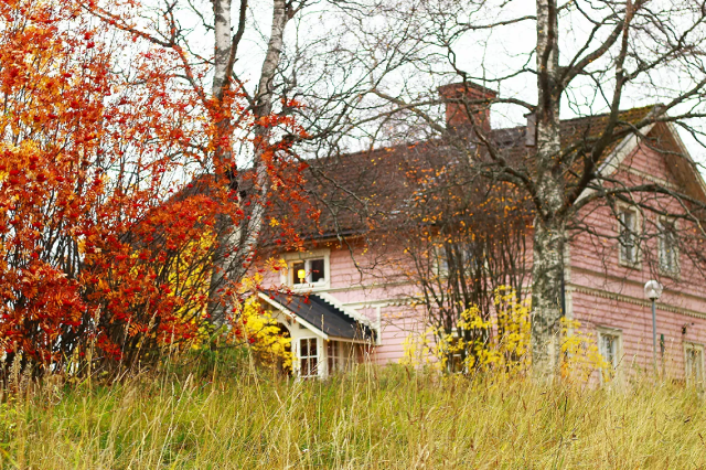 Sắc thu ở vùng nông thôn Thụy Điển. Sắc thu ở vùng nông thôn Thụy Điển.
