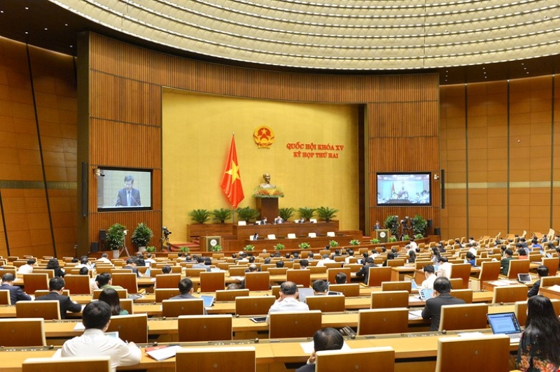 Quang cảnh kỳ họp 2, Quốc hội khóa XV. Quang cảnh kỳ họp 2, Quốc hội khóa XV.