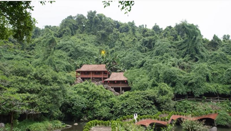 Từng khung cảnh của núi non, thác nước và cỏ cây hoa lá… khiến người xem muốn được hòa mình trải nghiệm với cảnh sắc thiên nhiên trong lành ấy