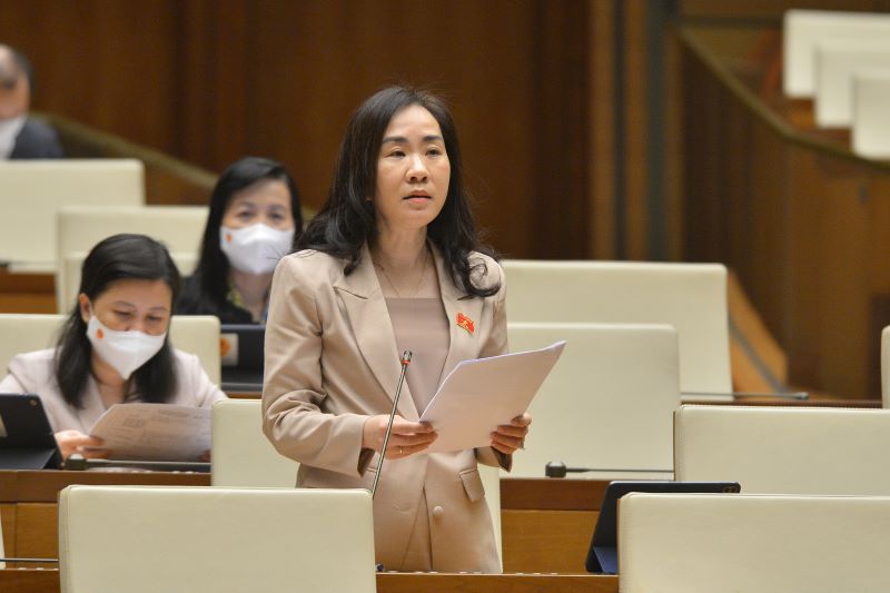 Đại biểu Đoàn Thị Thanh Mai - Đoàn ĐBQH tỉnh Hưng Yên, thảo luận tại hội trường Diên Hồng. Đại biểu Đoàn Thị Thanh Mai - Đoàn ĐBQH tỉnh Hưng Yên, thảo luận tại hội trường Diên Hồng.