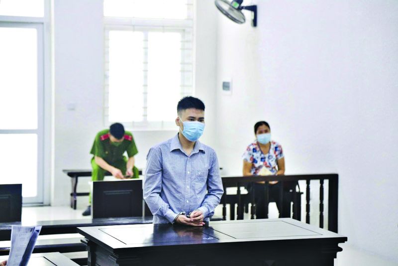 Bị cáo Tùng tại Toà