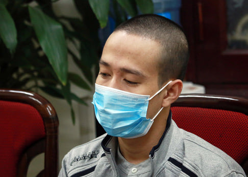 Bị can Hà Trọng Thắng tại cơ quan điều tra Bị can Hà Trọng Thắng tại cơ quan điều tra