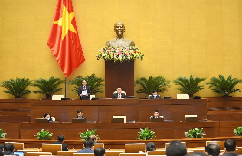 Quang cảnh phiên họp sáng 29/10.