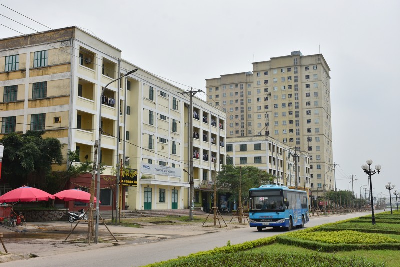 Khu nhà ở xã hội dành cho công nhân lao động khu công nghiệp Thăng Long (huyện Đông Anh, Hà Nội) Khu nhà ở xã hội dành cho công nhân lao động khu công nghiệp Thăng Long (huyện Đông Anh, Hà Nội)