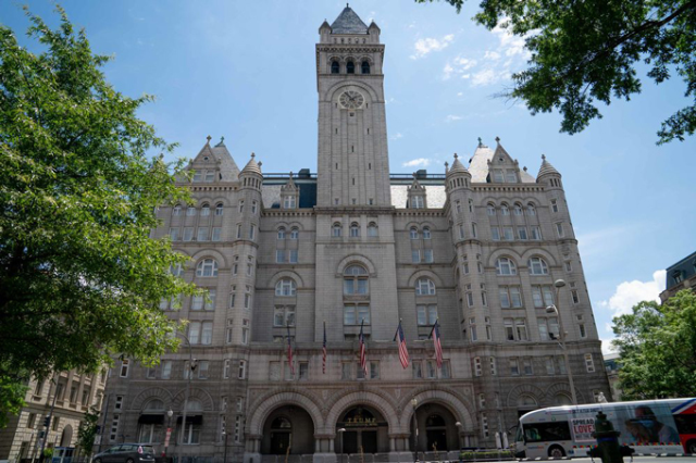 Khách sạn Quốc tế Trump ở thủ đô Washington, Mỹ.