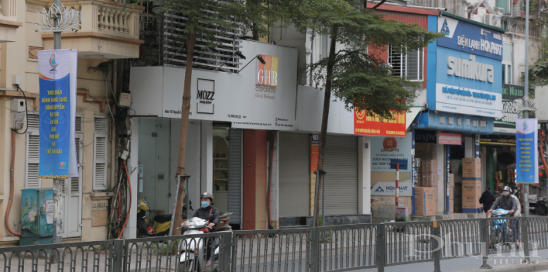 Ghi nhận của phóng viên dọc theo tuyến phố Tây Sơn - Nguyễn Lương Bằng.