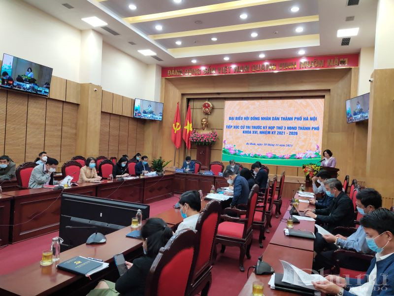 Hội nghị tiếp xúc cử tri bằng hình thức trực tiếp kết hợp trực tuyến