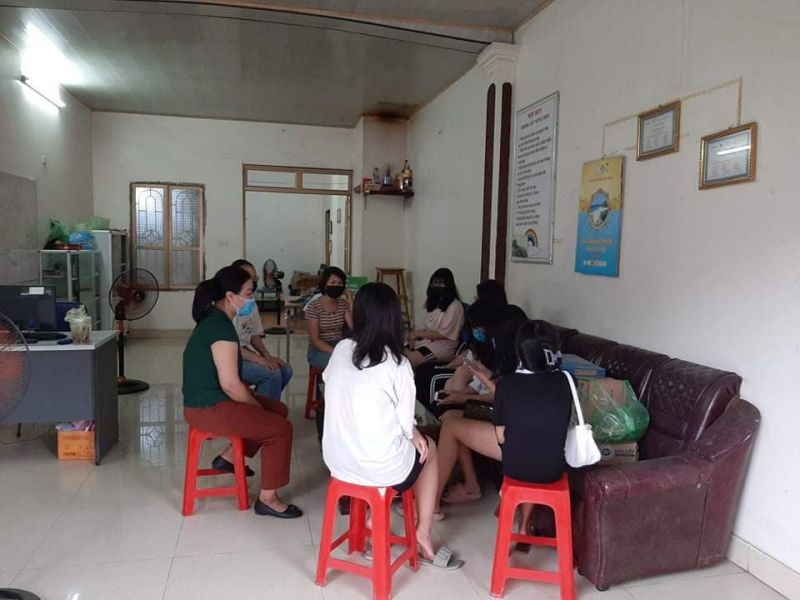 truyền thông giảm kỳ thị và phân biệt đối xử tại cộng đồng dân cư đối với những người sống với HIV và chị em phụ nữ lao động tình dục