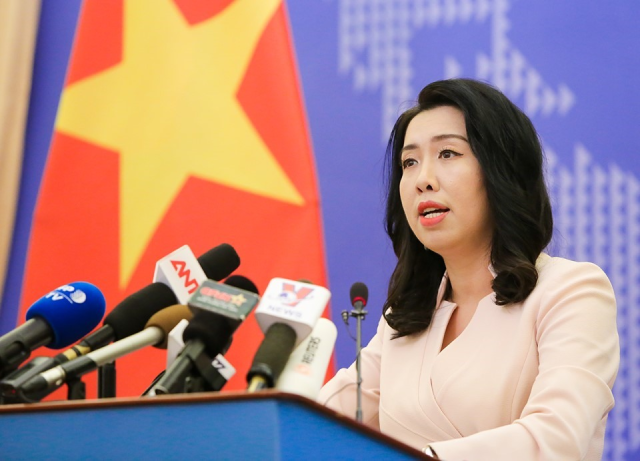 Bà Lê Thị Thu Hằng khẳng định Việt Nam đã và đang thực hiện các biện pháp bảo vệ lao động nữ tại nước ngoài. Ảnh: BNG.