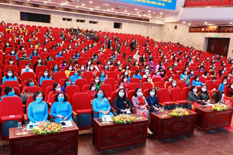 Quang cảnh phiên trù bị Đại hội Đại Biểu Phụ nữ TP Hà Nội nhiệm kỳ 2021-2026 Quang cảnh phiên trù bị Đại hội Đại Biểu Phụ nữ TP Hà Nội nhiệm kỳ 2021-2026