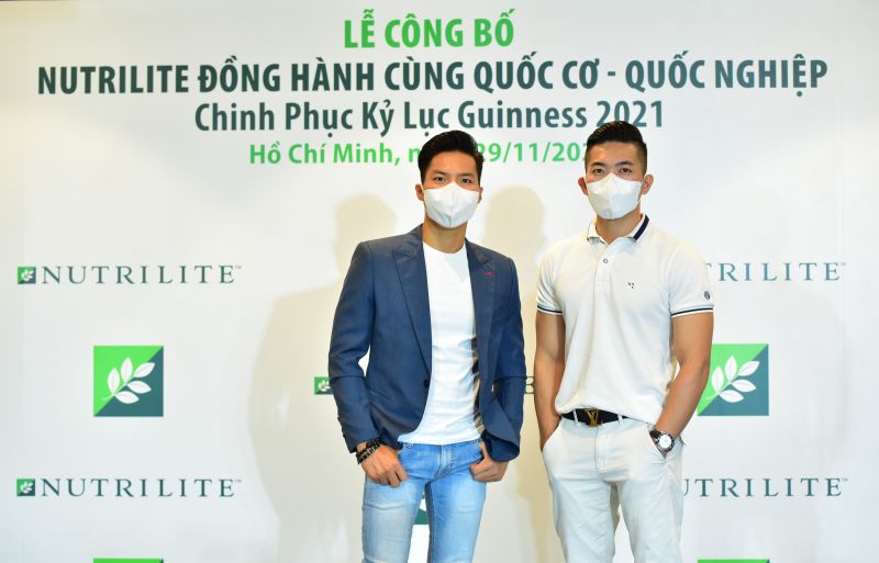 Nutrilite chính thức trở thành nhà tài trợ sức khỏe của Quốc Cơ Quốc Nghiệp trong hành trình chinh phục kỷ lục Guinness 2021
