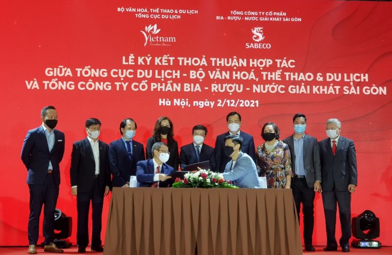 Tổng cục Du lịch ký kết thoả thuận hợp tác với Tổng công ty cổ phần Bia - rượu - nước  giải khát Sài Gòn