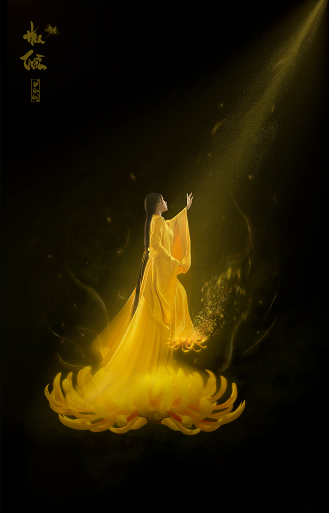 Vẻ đẹp tĩnh lặng mà rực rỡ trong bộ ảnh mộng mị của ca sĩ Hoa Trần - ảnh 6