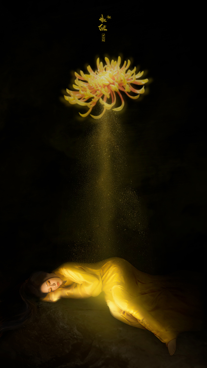 Vẻ đẹp tĩnh lặng mà rực rỡ trong bộ ảnh mộng mị của ca sĩ Hoa Trần - ảnh 5