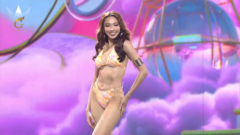 Phần trình diễn bikini của cô trong đêm chung kết cũng được đánh giá rất cao Phần trình diễn bikini của cô trong đêm chung kết cũng được đánh giá rất cao