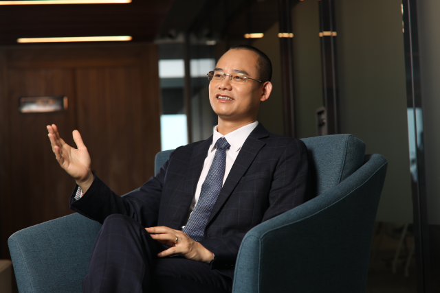 Ông Lê Quốc Ninh - Thành viên Hội đồng Thành viên kiêm Tổng Giám đốc Mcredit.