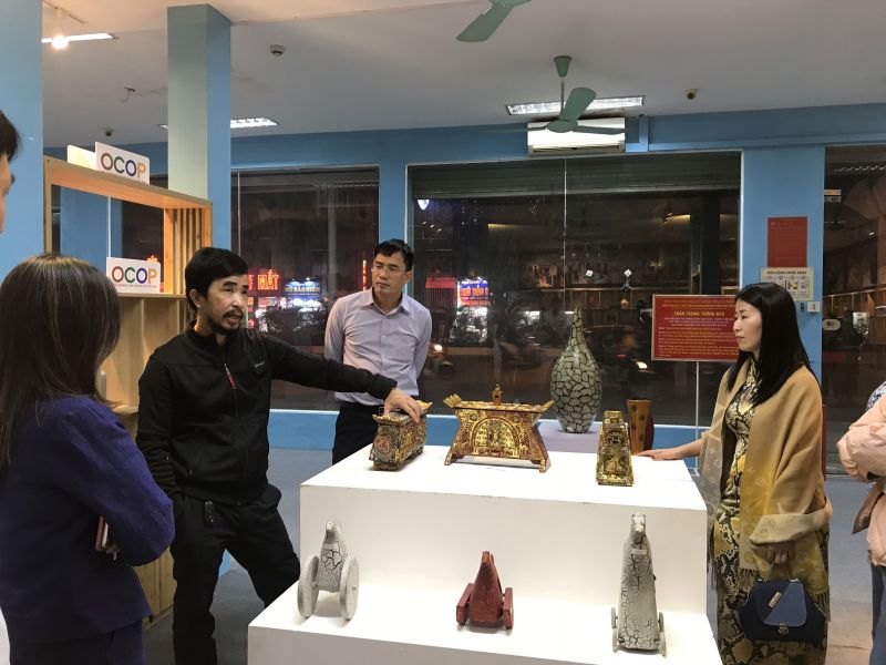 Triển lãm ra mắt các tác phẩm, sản phẩm sơn mài - khảm trai tiêu biểu