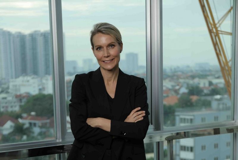 Bà Annica Witschard, Tổng giám đốc Home Credit Việt Nam.