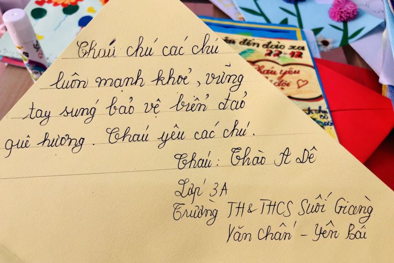 Lời chúc Tết của em Thào A Dê, học sinh lớp 3A trường TH&THCS Suối Giàng, Văn Chấn, Yên Bái