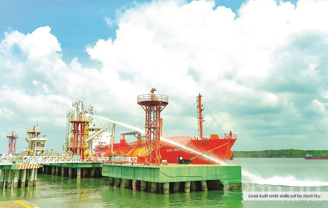 Cảng XNK tại Vũng Tàu.